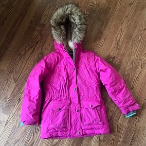 Land’s End Girl’s Down Waterproof Jacket Size 8